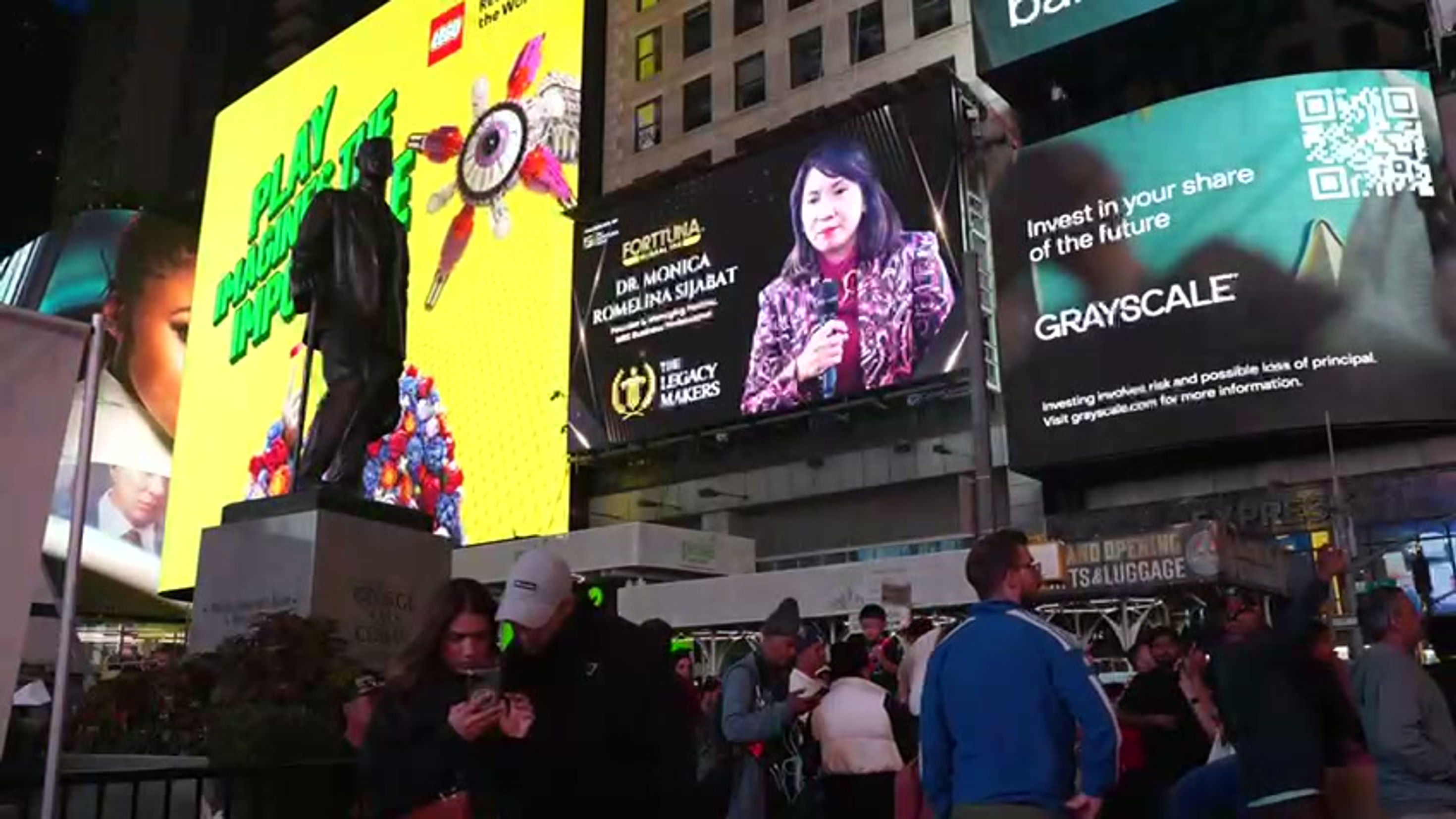 MRS Award at Times Square